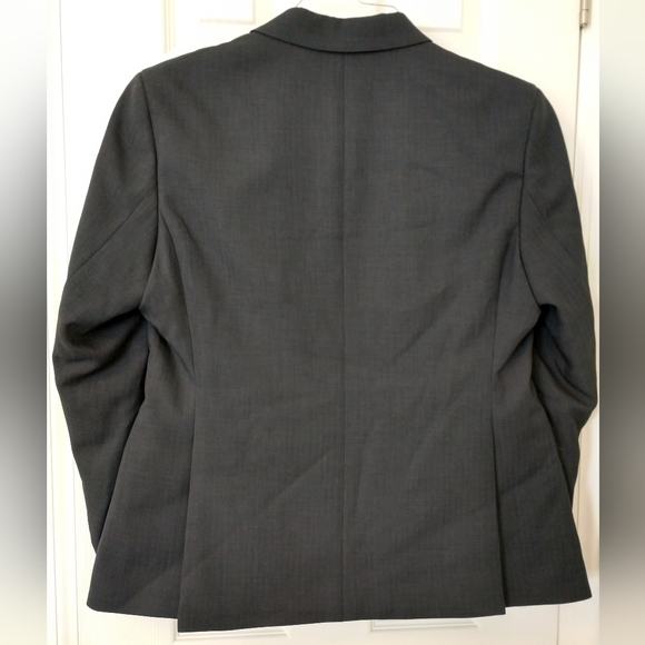 R.J. Classics Equestrian Show Jacket/Coat Navy Blue Herringbone - Picture 2 of 8